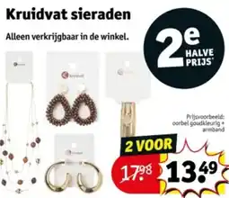 Kruidvat Kruidvat sieraden aanbieding