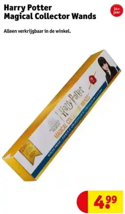Kruidvat Harry Potter Magical Collector Wands aanbieding