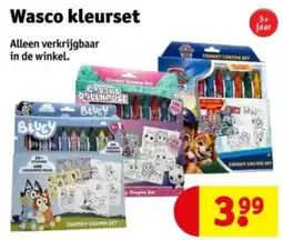 Kruidvat Wasco kleurset aanbieding