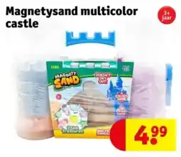 Kruidvat Magnetysand multicolor castle aanbieding