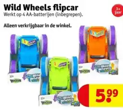 Kruidvat Wild Wheels flipcar aanbieding