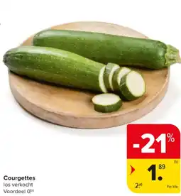 Carrefour Market Courgettes aanbieding