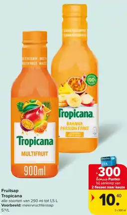 Carrefour Market Tropicana Fruitsap aanbieding