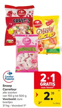 Carrefour Market Snoep Carrefour aanbieding