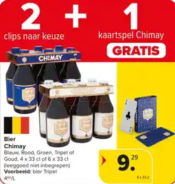 Carrefour Market Chimay bier aanbieding