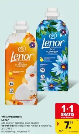 Carrefour Market Lenor Wasverzachters aanbieding