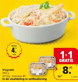 Carrefour Market Visgratin aanbieding