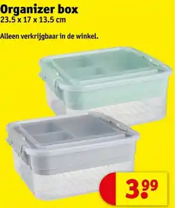 Kruidvat Organizer box aanbieding