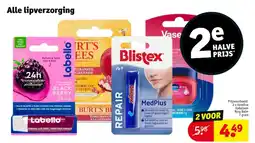 Kruidvat 2xvaseine tipbalsem Rosy Balm 7 gram aanbieding