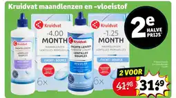 Kruidvat 2 x maandlenzen 6 stuks aanbieding