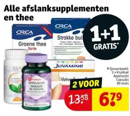 Kruidvat 2 x Kruidvat Appelaziin Appelazijn Capsutes 85 stuks aanbieding