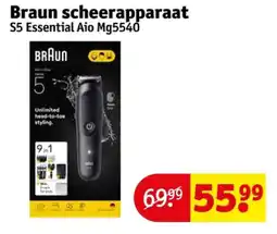 Kruidvat Braun scheerapparaat aanbieding