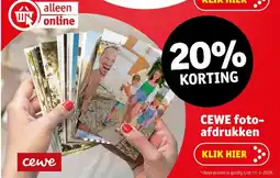 Kruidvat CEWE fotoafdrukken aanbieding