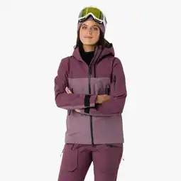 Decathlon Dames ski jas waterdicht winddicht ademend Lofoten 3L Shell W II aanbieding