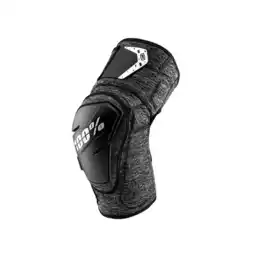 Decathlon Fortis kniebeschermers - Grijs Heather / Zwart aanbieding