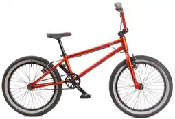 Decathlon BMX-fiets aluminium COSMIC AL kind oranje 20 inch 10,6 kg aanbieding