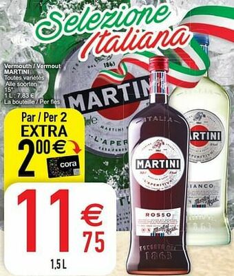 Cora Vermouth - vermout martini aanbieding
