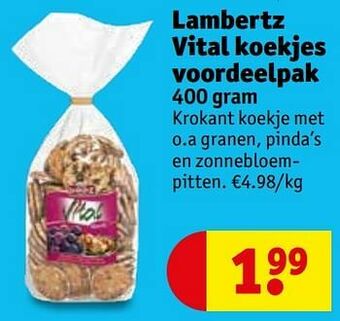 Lambertz vital koekjes voordeelpak
