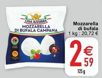 Cora Mozzarella di bufala aanbieding