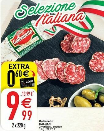Cora Galbanetto galbani aanbieding