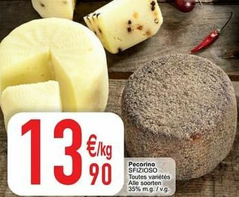 Cora Pecorino sfizioso aanbieding
