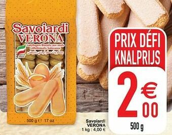 Cora Savoiardi verona aanbieding