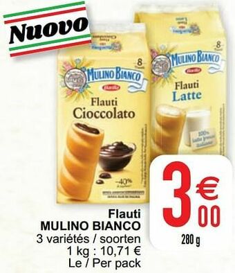 Cora Flauti mulino bianco aanbieding