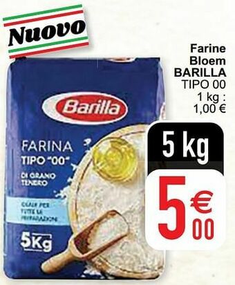 Cora Farine bloem barilla tipo 00 aanbieding