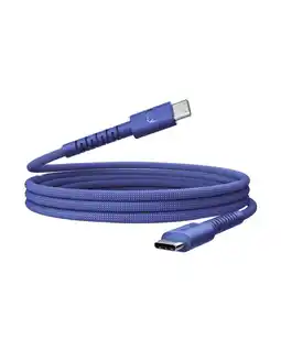 Krëfel Flexwave USB-C kabel - 2m - Blauw aanbieding