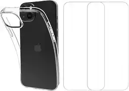 Krëfel Pack Backcover + 2x beschermfolie voor iPhone 15 Plus aanbieding