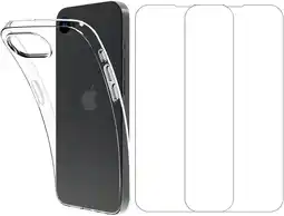 Krëfel Backcover + 2 screenprotectors voor iPhone 16 aanbieding
