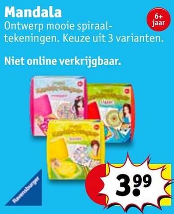 Kruidvat Mandala aanbieding