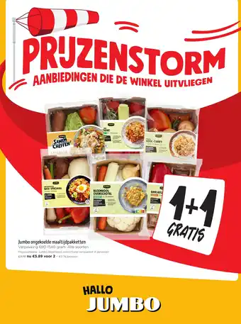 Jumbo ongekoelde maaltijdpakketten