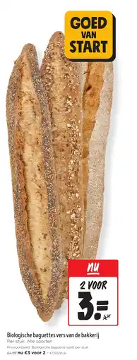 Jumbo Biologische baguettes vers van de bakkerij aanbieding