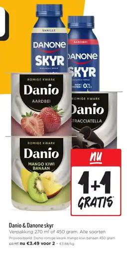 Jumbo Danio & Danone skyr aanbieding