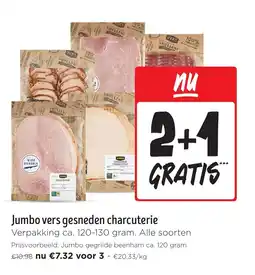 Jumbo Jumbo vers gesneden charcuterie aanbieding