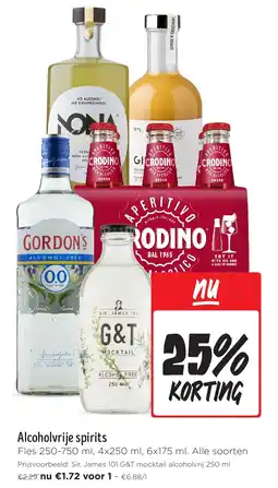 Jumbo Alcoholvrije spirits aanbieding