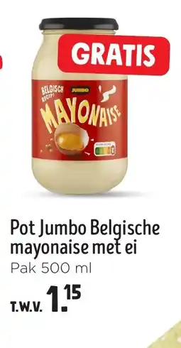 Jumbo Pot Jumbo Belgische mayonaise met ei aanbieding
