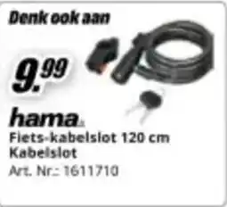 MediaMarkt hama Flets-kabelslot 120 cm Kabelslot aanbieding