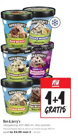 Jumbo Ben & Jerry's aanbieding