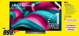 MediaMarkt LG OLED55C54LA OLED 4K Smart TV aanbieding