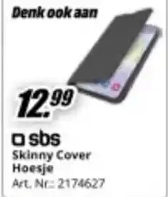 MediaMarkt Skinny Cover Hoesje aanbieding