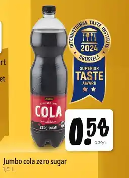 Jumbo Jumbo cola zero sugar aanbieding