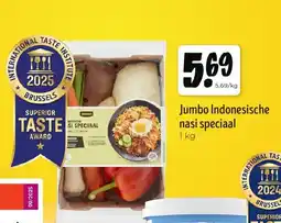 Jumbo Jumbo Indonesische nasi speciaal aanbieding