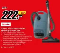 MediaMarkt Miele Guard M1 Standard Flex Stofzuiger met zak aanbieding
