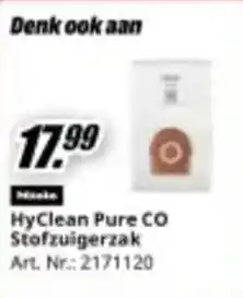 MediaMarkt Miele HyClean Pure Co Stofzuigerzak aanbieding