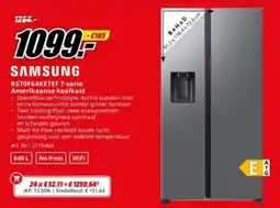MediaMarkt Samsung RS70F64KETEF 7-serie Amerikaanse koelkast aanbieding