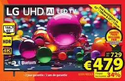ElectroStock LG UHD AI LED TV aanbieding