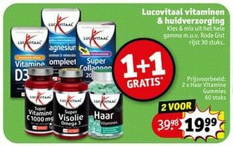Kruidvat Haar vitamine gummies aanbieding
