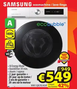 ElectroStock SAMSUNG wasmachine lave-linge aanbieding